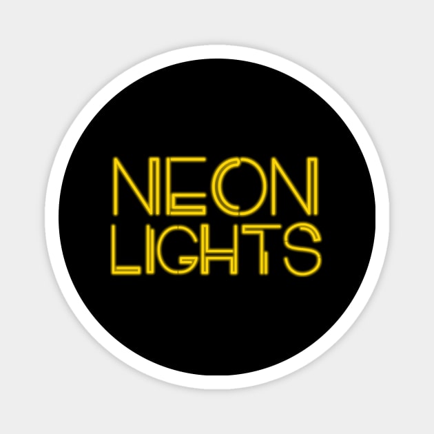 Neon Lights Magnet by LemonBox